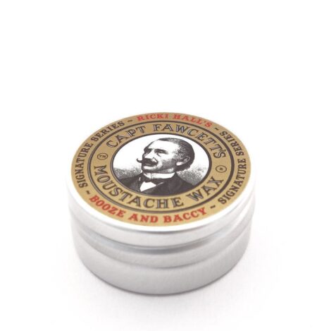 Captain Fawcett - Ricki Hall's Booze & Baccy Moustache Wax Captain Fawcett - Ricki Hall's Booze & Baccy Moustache Wax